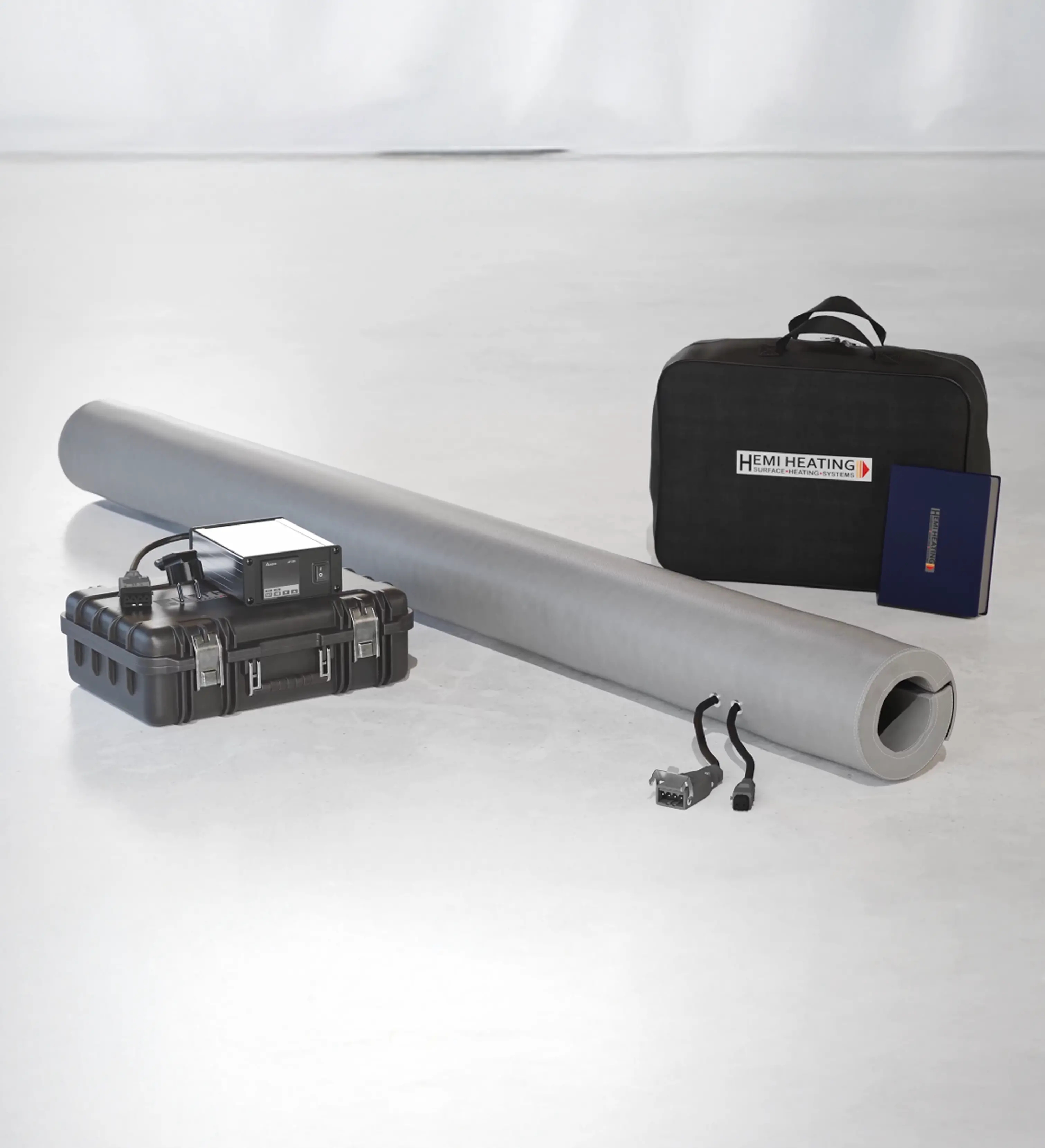 High voltage cable straightening heating jacket set, Hemi Heating
