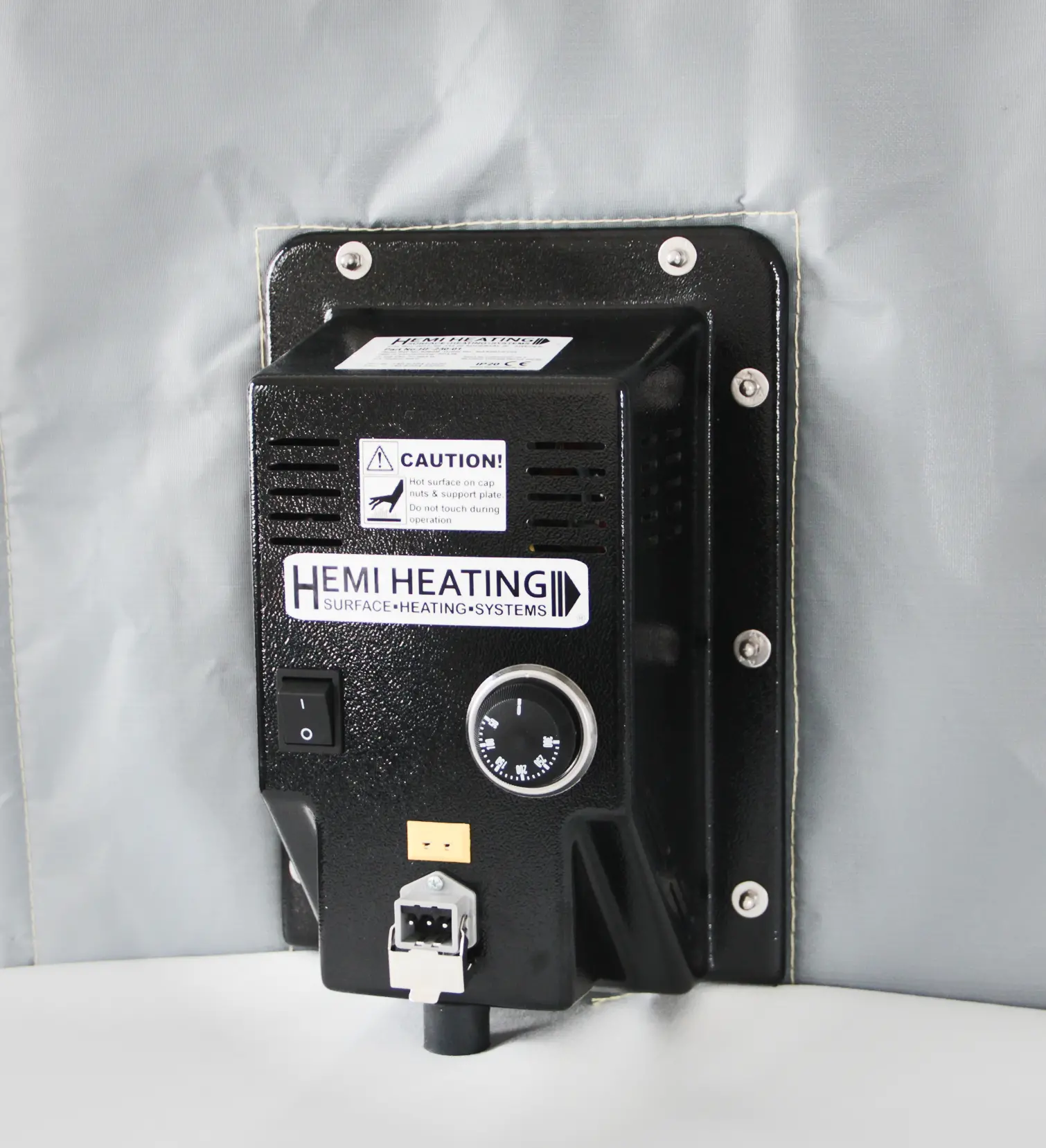 Bakeout fan heater, Hemi Heating