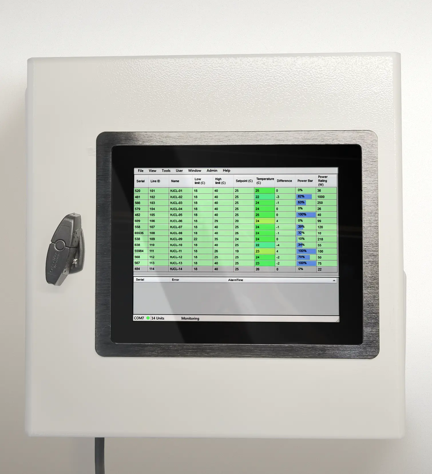 Digital temperature control system, Hemi Heating