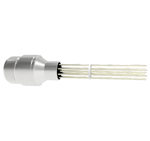 Type K thermocouple connector, Solid Sealing Technology
