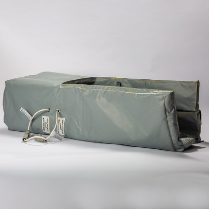 UHV vacuum bakeout jacket
